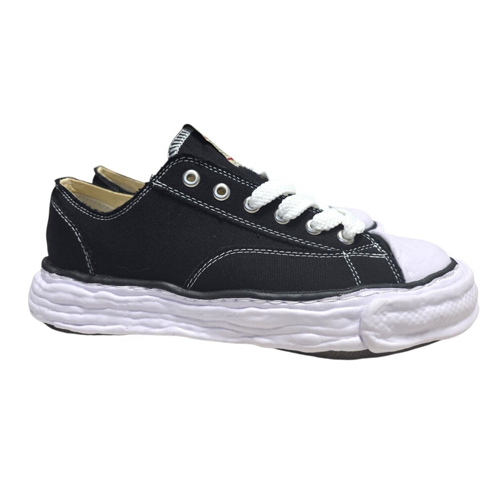 Maison Mihara Yasuhiro Peterson OG Sole Canvas Sneakers Black EU 45 Size 11